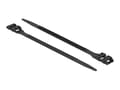 Miniatyrbilde 1 av 4: Delock Cable Tie with Double Locking - Kabelfestebånd - 19 cm - svart