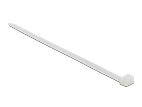 Delock - Kabelfestebånd - 80 cm - hvit (en pakke 10)