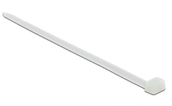 Delock - Kabelfestebånd - 76 cm - hvit (en pakke 10)