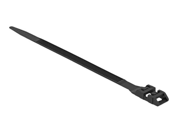 DeLOCK 18889, Avattava johdinside, Nailon, Musta, V2, -40 - 85 °C, 25 cm