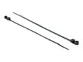 Miniatyrbilde 3 av 5: Delock Cable Tie with Fastening Eyelet - Kabelfestebånd - 16 cm - svart (en pakke 10)