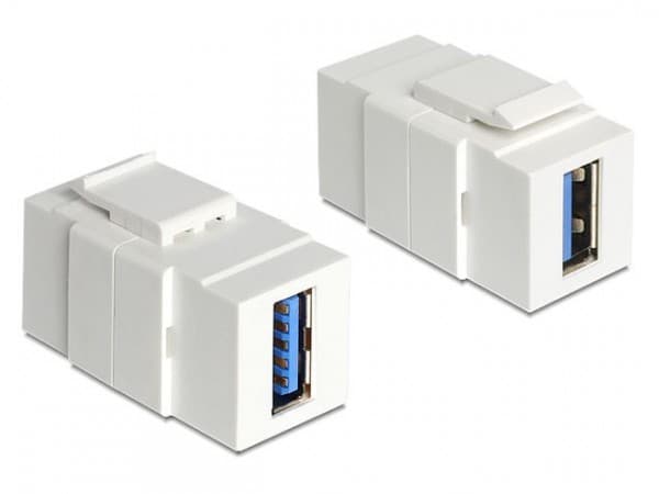 Delock - Modulinnlegg (kopling) - SuperSpeed USB