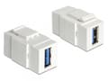 Miniatyrbilde 4 av 5: Delock - Modulinnlegg (kopling) - SuperSpeed USB