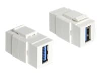 Delock - Modulinnlegg (kopling) - SuperSpeed USB