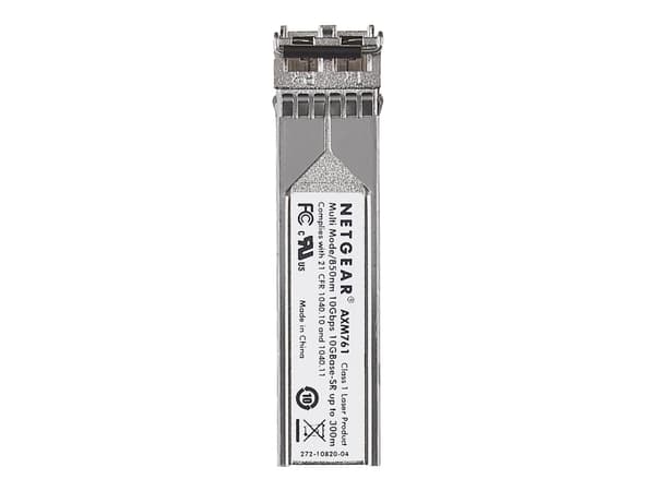 NETGEAR ProSafe AXM761 - SFP+ transceivermodul - 10GbE - 10GBase-SR - opp til 300 m - for NETGEAR M4300-28G-PoE+