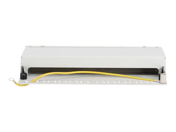 DIGITUS Professional DN-93706 - Koblingspanel - STP - RJ-45 X 12 - lysegrå, RAL 7035