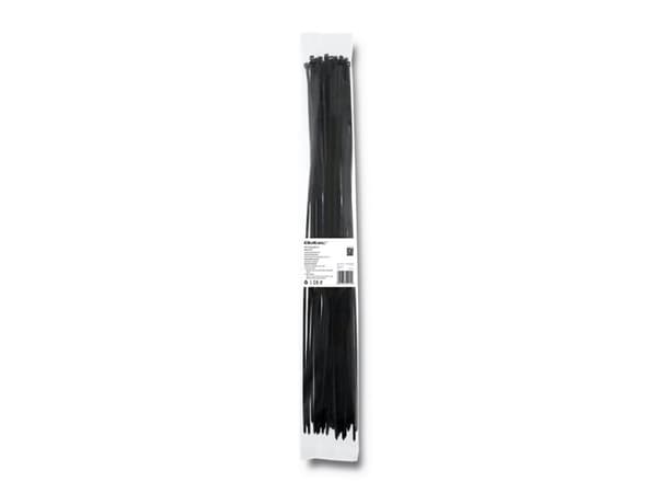 Qoltec - Kabelfestebånd - 50 cm - svart (en pakke 50)