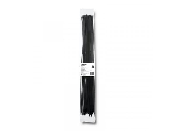 Qoltec - Kabelfestebånd - 50 cm - svart (en pakke 50)