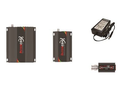 Intercoax IPIFY Multi Base EUP-2704T-1R-PKG - Multiport Pack - Intercoax ECP-2704T + ECP-2704R + BTE-02 + GM60-550120-F - nätverksförlängare - 1GbE -