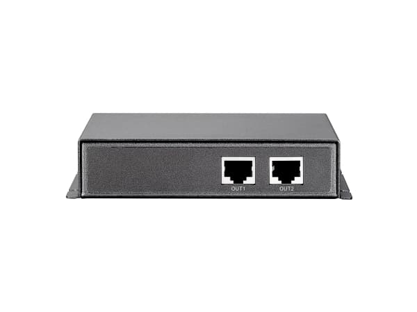LevelOne POR-0202 - Forsterker - 100Mb LAN - 10Base-T, 100Base-TX - 2 porter - RJ-45 / RJ-45 - opp til 100 m
