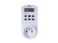 Miniatyrbilde 1 av 5: Maclean MCE05, Daglig/ukentlig, Hvit, Digitalt, Knapper, 12 timers/24 timers, CE