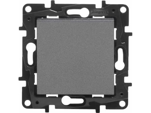 Legrand Niloe Step - trappekobling 10 AX - stålfarge 863406
