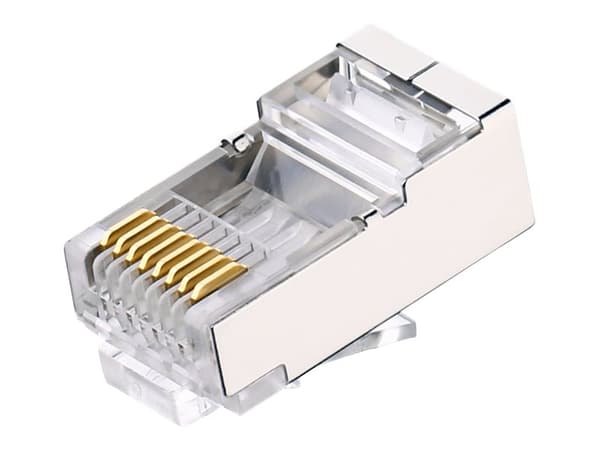 Ugreen - Nettverkkontakt - RJ-45 (hann) klemforbindelse - skjermet - krystall (en pakke 10)