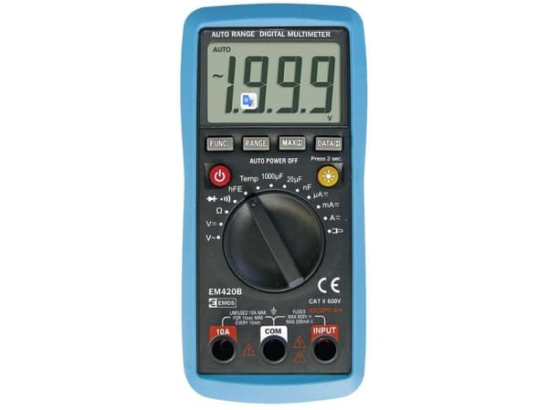 Emos EM420B, 75 mm, 35 mm, 158 mm, paristokäyttöinen, AAA, 1,5 V