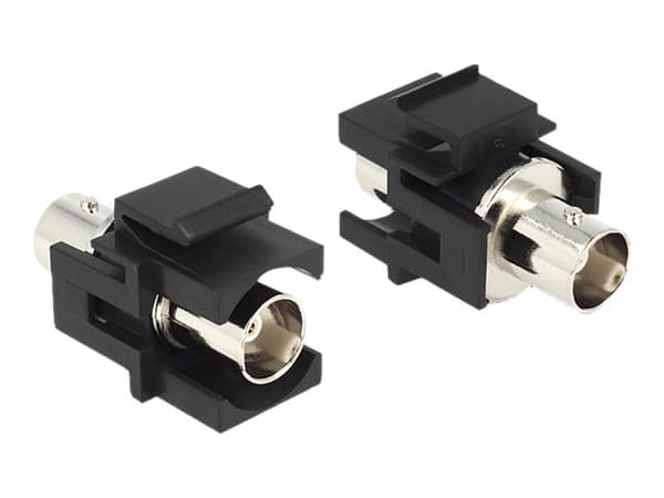 DeLOCK 86351, Musta, Hopea, BNC, BNC, 32,5 mm, 18 mm, 22,3 mm