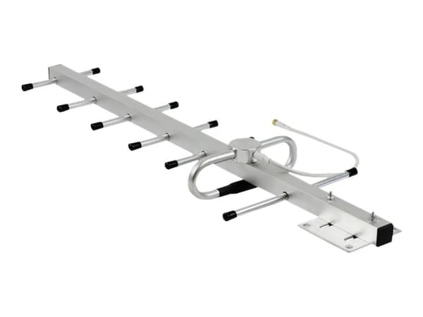 Delock LPWAN 806 - 896 MHz - Antenne - Yagi - Smart Home - 10 dBi - direksjonal - innendørs / utendørs - sølv