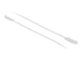 Miniatyrbilde 2 av 5: Delock Cable Tie with Label Tap - Kabelfestebånd - 19 cm - hvit (en pakke 10)