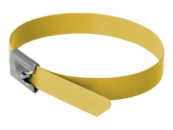 Delock - Kabelfestebånd - 30 cm - gul (en pakke 10)