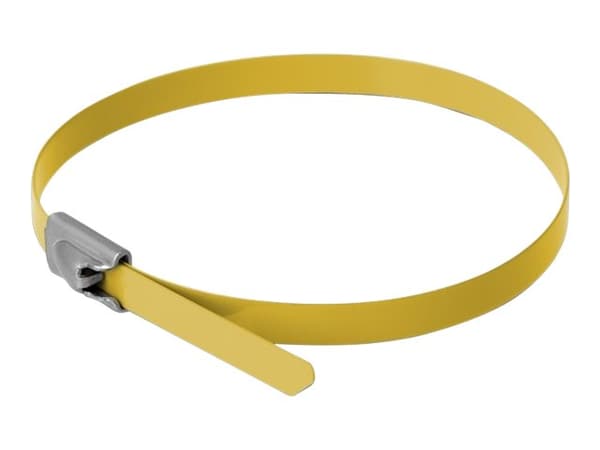 DeLOCK 18788, Terästä, Keltainen, 50 cm, 4,6 mm, 10 kpl