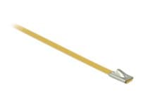 Delock - Kabelfestebånd - 40 cm - gul (en pakke 10)