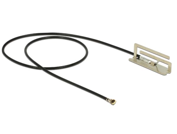 Delock WLAN - Antenne - Wi-Fi - 1.6 dBi - direksjonal - svart