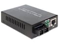 Miniatyrbilde 2 av 2: Delock - Fibermedieomformer - 100Mb LAN - 10Base-T, 100Base-FX, 100Base-TX - RJ-45 / SC-enkeltmodus - opp til 20 km - 1310 nm