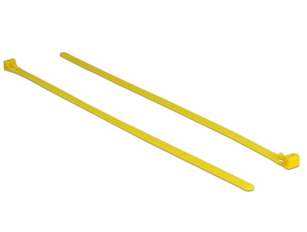 Delock - Kabelsamlare - 30 cm - gul (paket om 100)