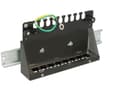Miniatyrbilde 3 av 5: Delock Keystone Desktop Patch Panel - Koblingspanel - kullsort, RAL 9005 - 8 porter