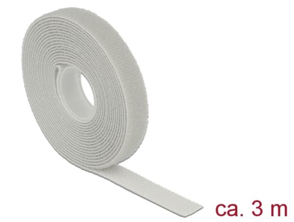 DeLOCK 18275, Harmaa, 13 mm, 3 m, 1 kpl, Muovipussi