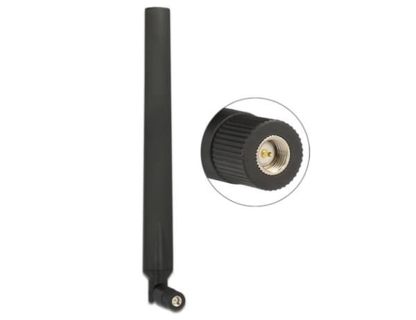 Delock - Antenne - innendørs - Smart Home - 4 dBi - rundtstrålende - innendørs - svart