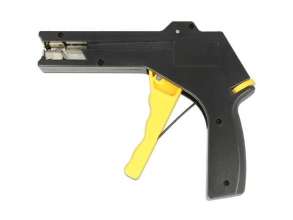 Delock - Pistol for tilkoblingskabel - gul/svart