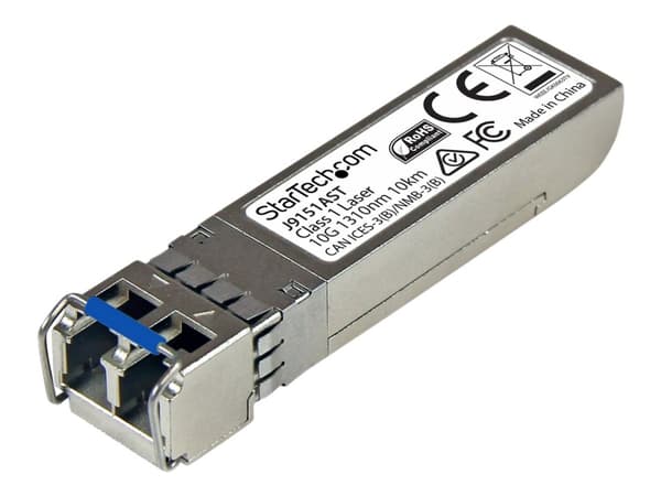 StarTech.com 10 Gb Fiber SFP+ - HP J9151A Compatible - SM LC -10km/6.2 mi - Lifetime Warranty (J9151AST) - SFP+ sändar/mottagarmodul (likvärdigt med: