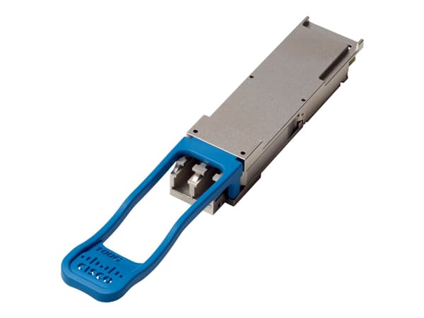 Cisco - QSFP+ transceivermodul - 100GbE - 100GBase-LR4 - LC-enkeltmodus - opp til 10 km - 1295 nm / 1300 nm / 1304 nm / 1309 nm