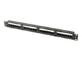 Miniatyrbilde 1 av 5: DIGITUS Professional DN-91524U-1 - Patch-panel - CAT 5e - UTP - RJ-45 X 24 - sort, RAL 9005 - 1U - 19"
