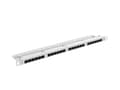 Pikkukuva 5 / 5: Lanberg PPU5-0024-S, Cat5,Cat5e, Harmaa, Metalli, Telinekiinnitys, 0.5U, 440 mm