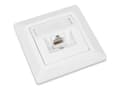 Miniatyrbilde 1 av 2: Solarix SX9-1-5E-UTP-WH - Innbygd utgang - CAT 5e - UTP - RJ-45 - hvit - 1 sett
