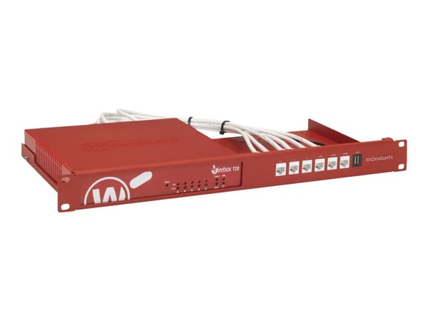 Rackmount.IT RM-WG-T6 - Monteringssett for nettverksenhet - rackmonterbar - WatchGuard Red - 1U - 19" - for WatchGuard Firebox T20, T20-W, T40, T40-W