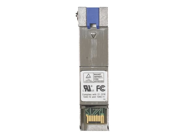 NETGEAR ProSafe AGM732F - SFP (mini-GBIC) transceivermodul - 1GbE - 1000Base-LX - LC-enkeltmodus - opp til 10 km - for NETGEAR GSM7224, M4300-28G-PoE