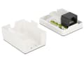 Miniatyrbilde 4 av 5: Delock - Overflatemonteringsboks for nettverk - CAT 6 - UTP - RJ-45 - hvit