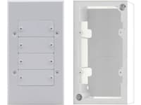Kramer OWB-2G - Overflatemonteringsboks for nettverk - hvit - 2 sett