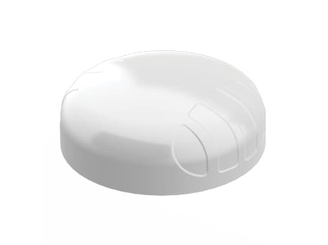 Poynting A-PUCK-0002-V1-01-W, 6 dBi, 698-960, 710-2700, 3400-3800 MHz, Rundtstrålende antenne, Hvit, IP68, 2 m