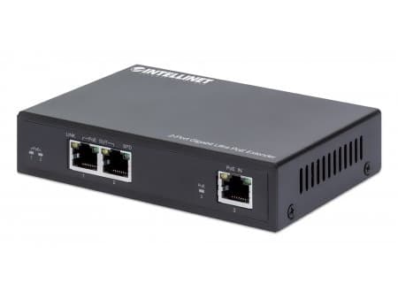 Intellinet 561600, Verkkolähetin, 100 m, 6000 Mbit/s, Cat5e, 10,100,1000 Mbit/s, Täysi