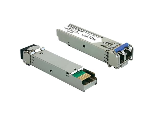 Delock - SFP (mini-GBIC) transceiver modul - GigE - 1000Base-LX - LC enkelttilstand - op til 20 km - 1310 nm - for P/N: 86180, 86203, 86220, 89376, 8