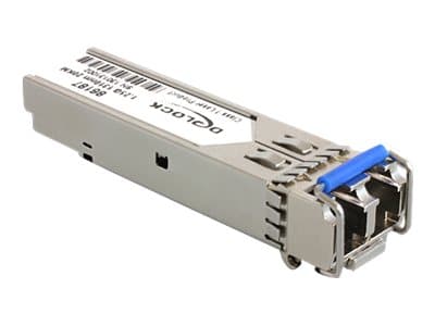 Delock - SFP-sändar/mottagarmodul (mini-GBIC) - 1GbE - 1000Base-LX - LC enkelläge - upp till 20 km - 1310 nm - för P/N: 66463, 86180, 86203, 86220, 8
