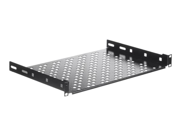 Netrack - Rack-hylle - koksgrå - 1U - 19"