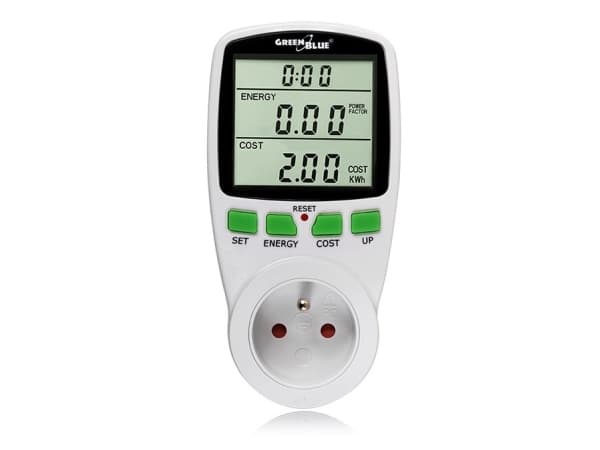 Greenblue GB202, Valkoinen, 0 - 9999 W, LCD, 3600 W, 220 - 240 V, 1%
