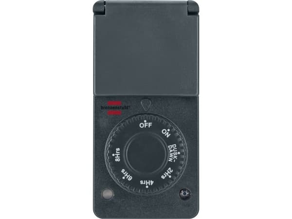 brennenstuhl DDT IP44 - Timer - antracit (sort)