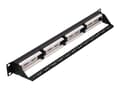 Miniatyrbilde 2 av 5: Extralink - Koblingspanel - rackmonterbar - CAT 5e - UTP - RJ-45 X 24 - 1U - 19"