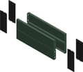 Pikkukuva 2 / 5: Schneider Electric NSYSPS4200, Harmaa, 400 mm, 200 mm