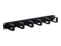 Miniatyrbilde 1 av 2: Triton RAC-VP-X21-A1 - Rackkabelstyringspanel - 1U - 19"